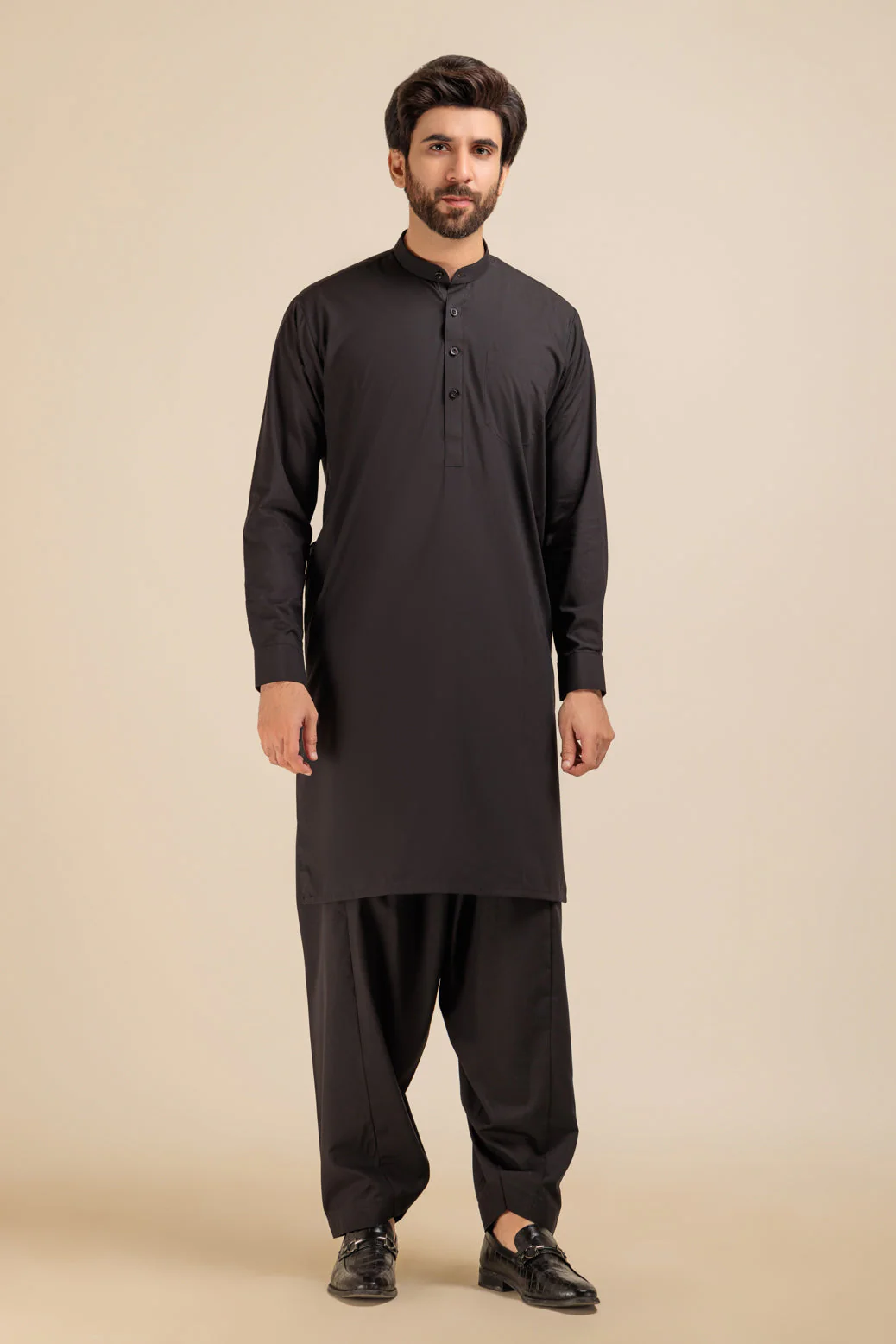 RAVEN-BLENDED-SHALWAR SUIT - (GSBS23-021) - Image 3