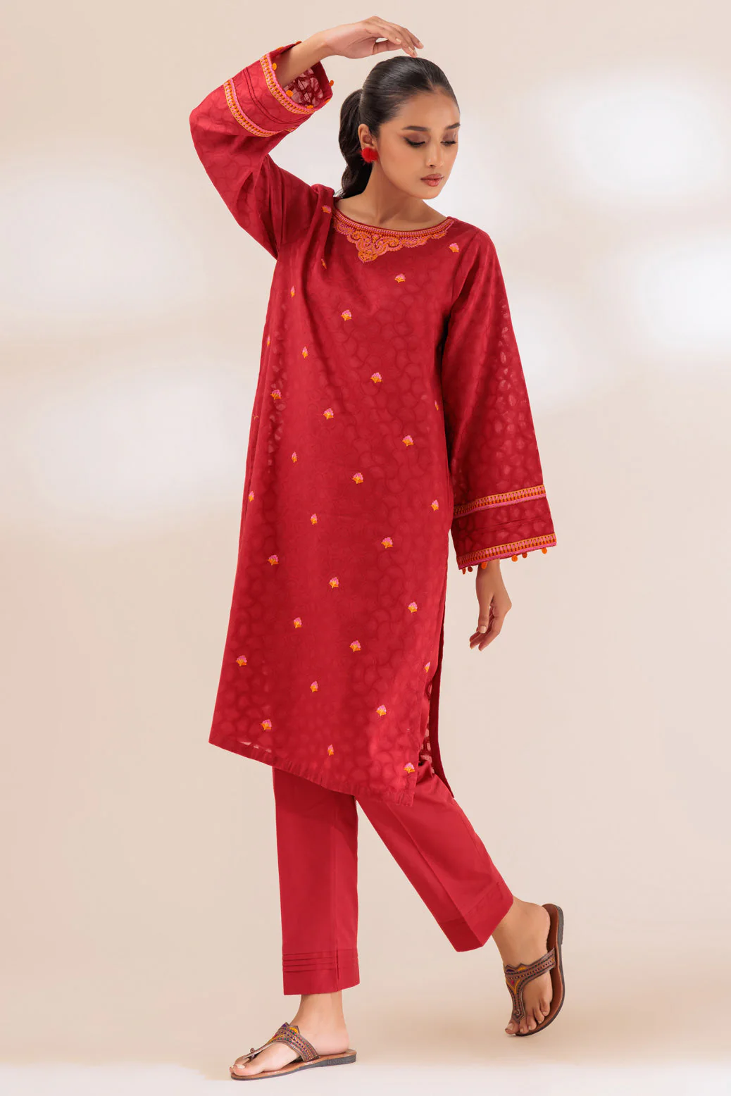 RED-DYED-2 PIECE (PWS6232P17) - Image 3
