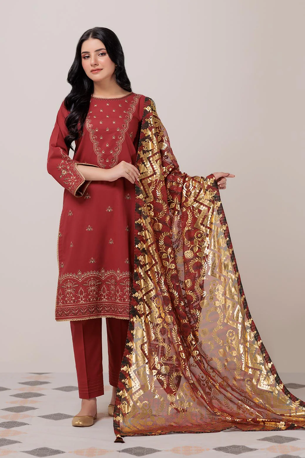RED-DYED-3 PIECE (PWS5233P65) - Image 2