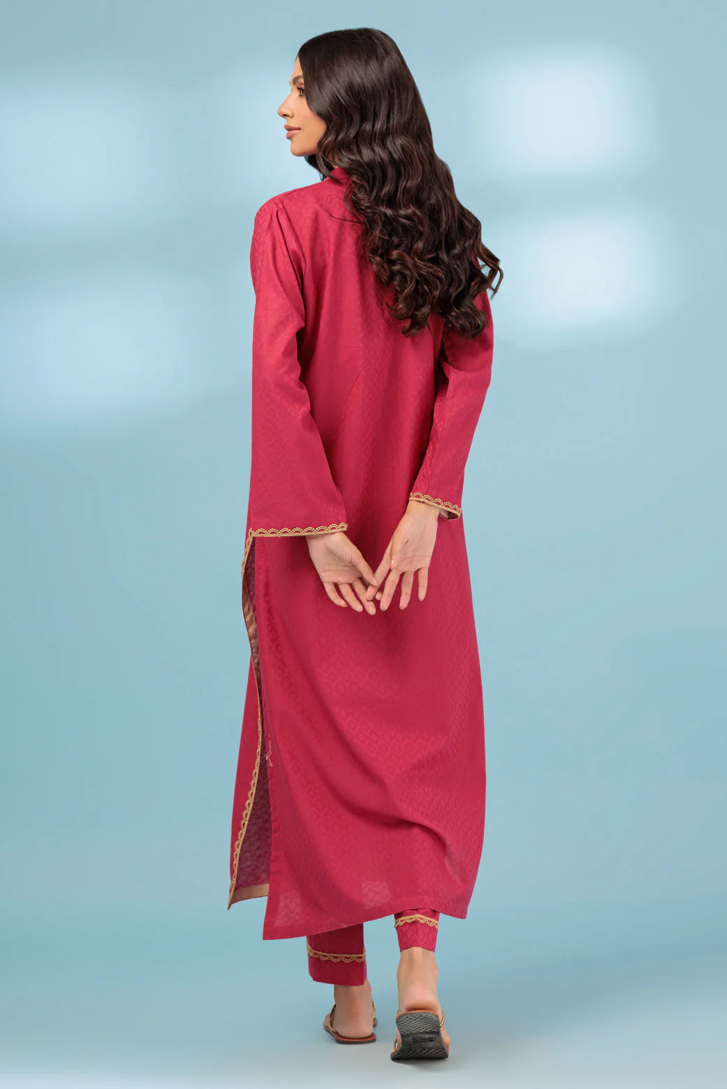 RED-JACQUARD-2 PIECE (BSSS232P12) - Image 4