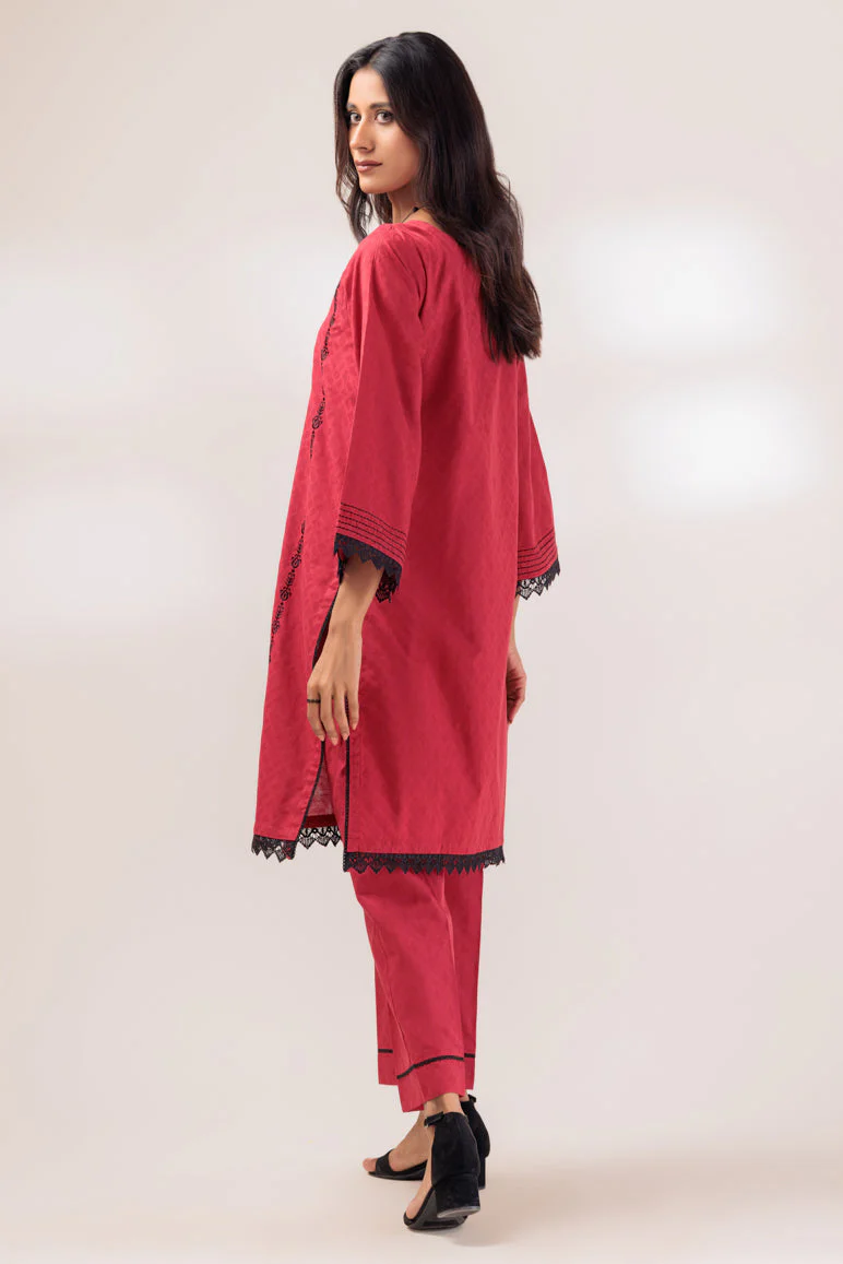 RED-JACQUARD-2 PIECE (PWS6232P24) - Image 4