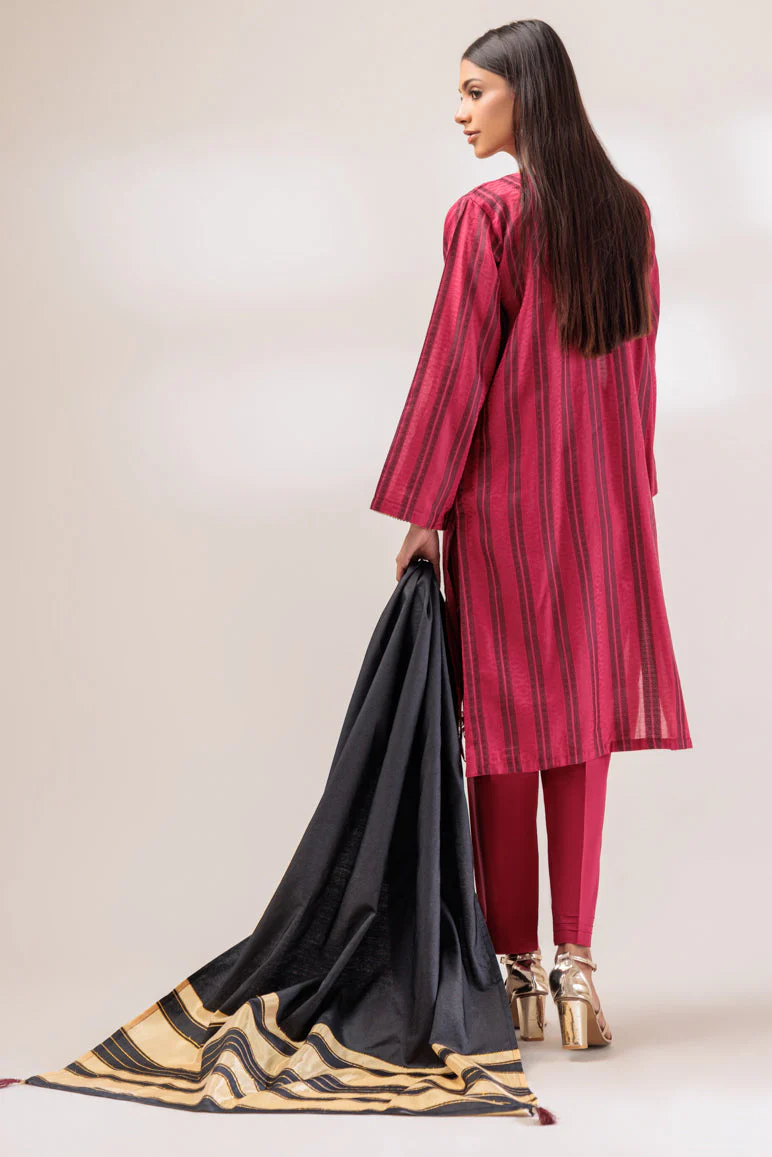 RED-JACQUARD-3 PIECE (PWS5233P04) - Image 5