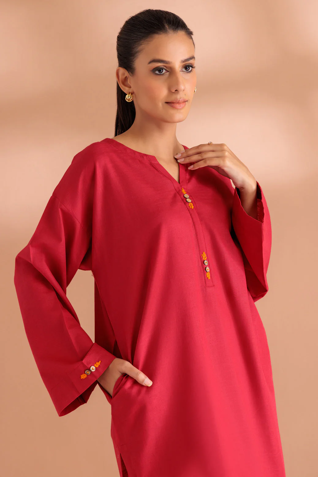 RED-KHADDAR-2 PIECE (WS6232P61) - Image 5