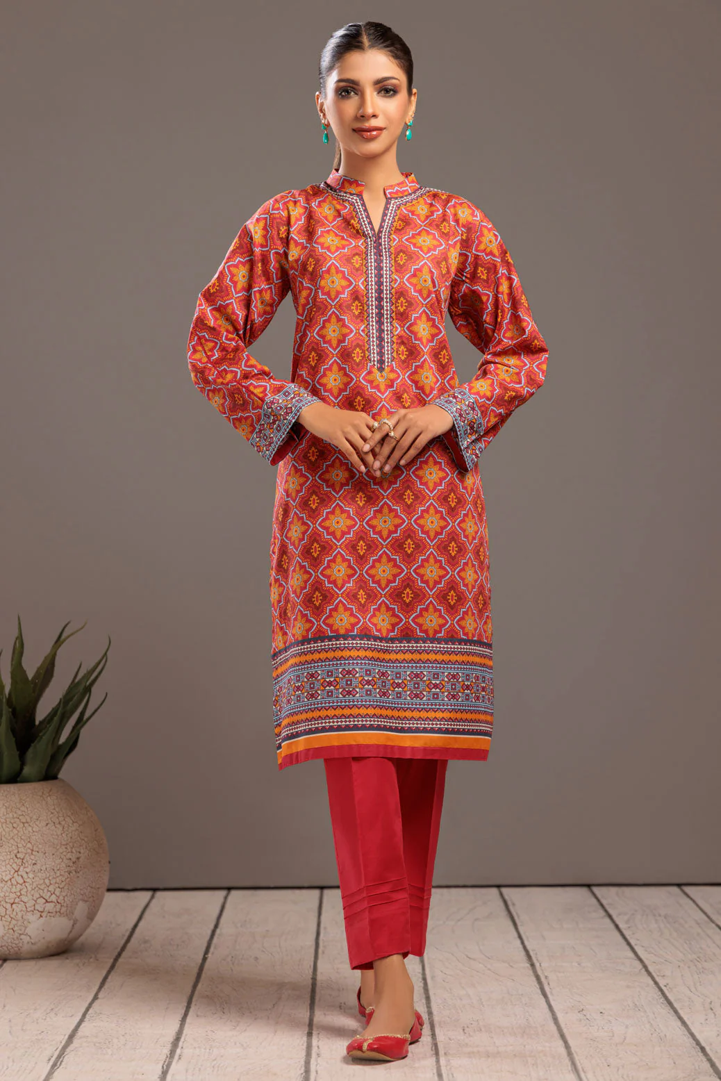 RED-LAWN-2 PIECE (SRS232P16) - Image 3