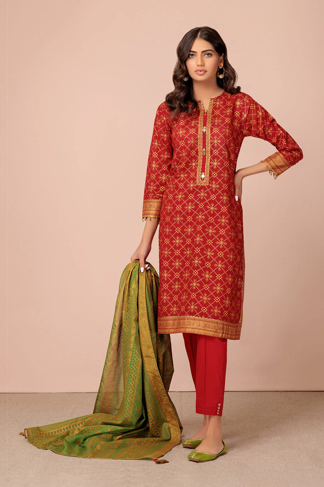 RED-LAWN-3 PIECE (SAS233P95) - Image 2