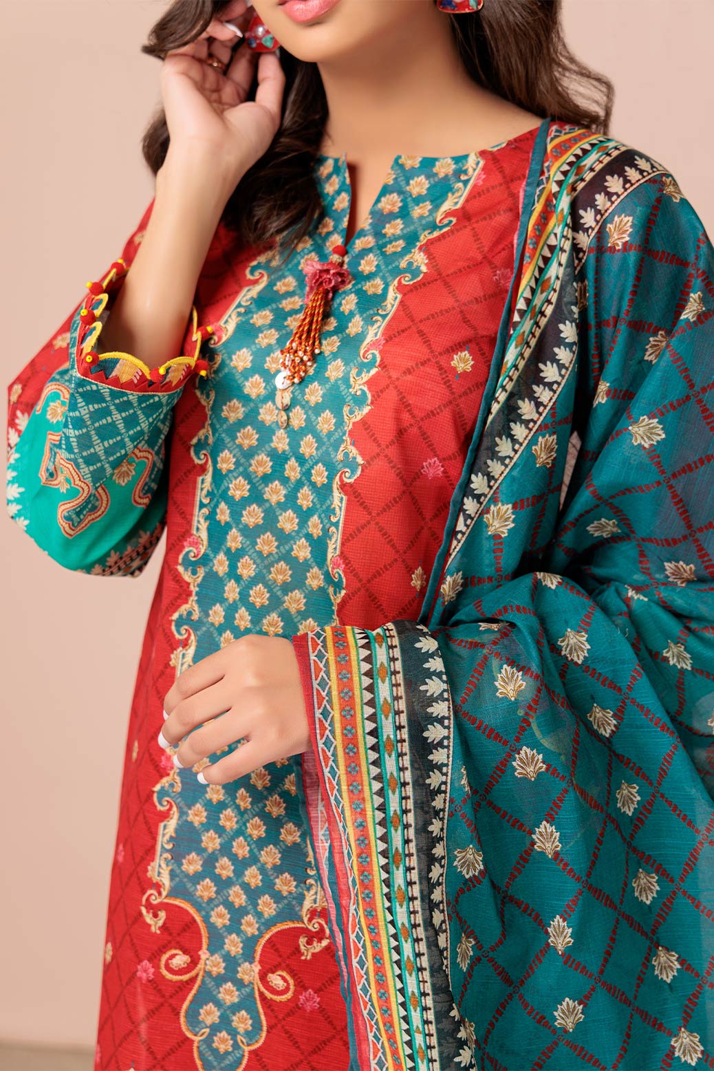 RED-LAWN-3 PIECE (SAS233P98) - Image 2