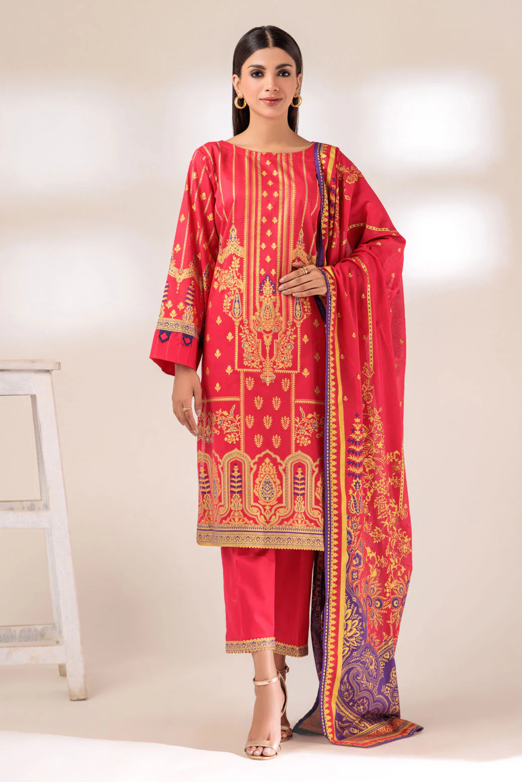 RED-LAWN-3 PIECE (SSS233P85) - Image 4