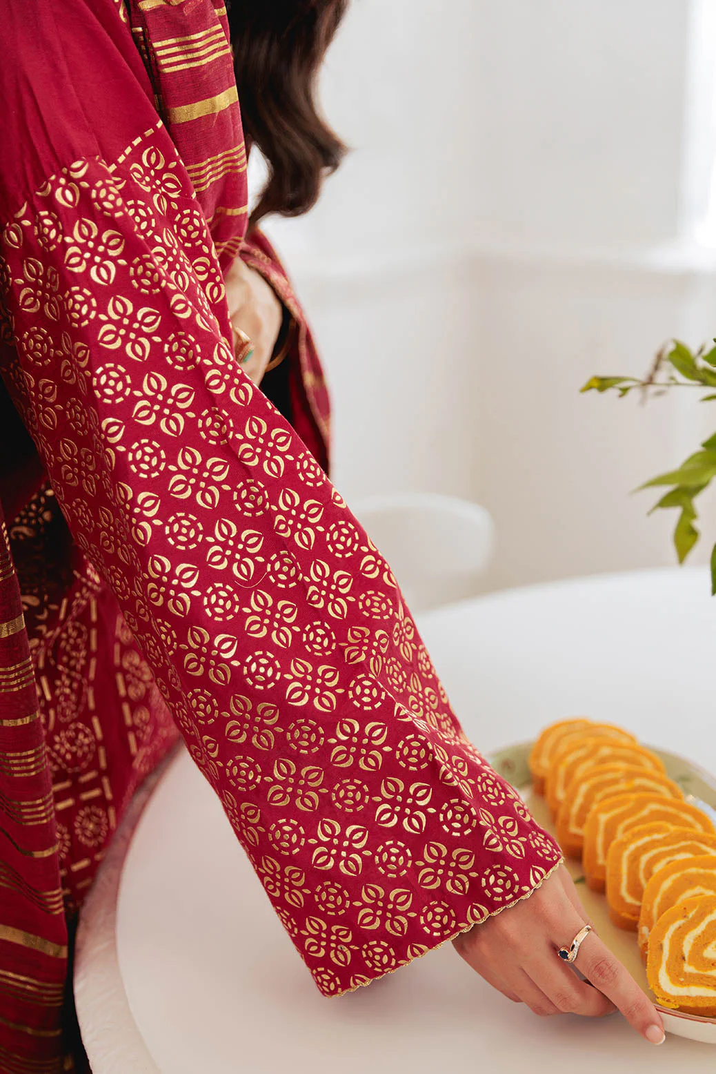 RED-VISCOSE-3 PIECE (BPS5243P26) - Image 3