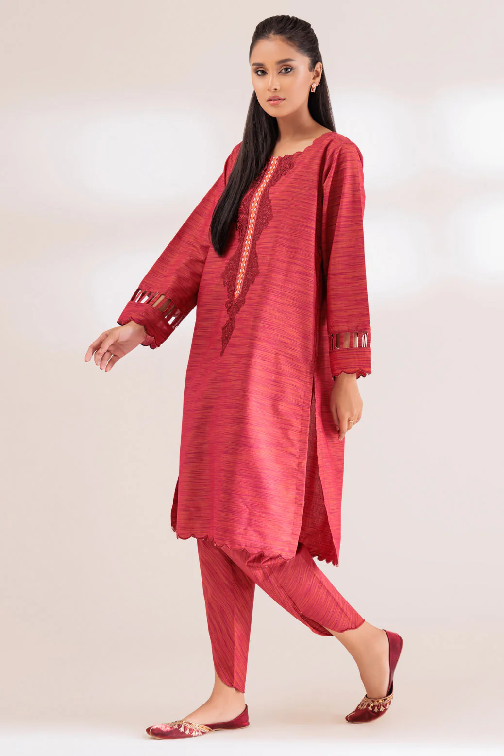 RED-YARN DYED-2 PIECE (SSS232P10) - Image 3