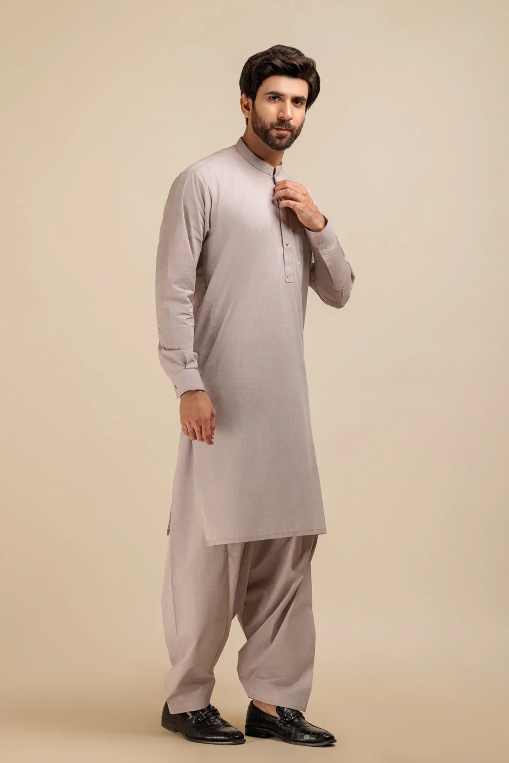 REDDISH-BLENDED-SHALWAR SUIT - (GSBB23-019) - Image 3