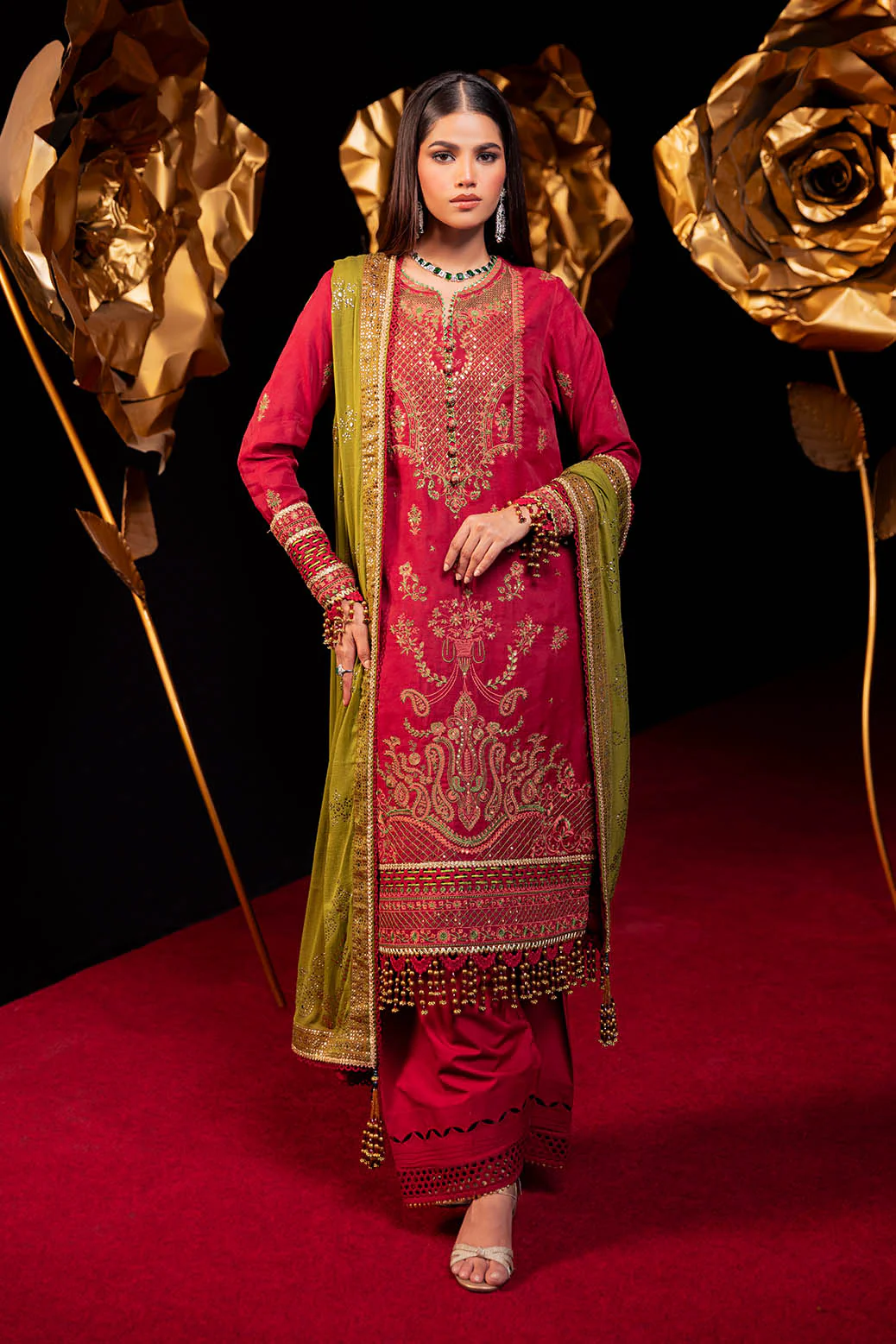 ROSE ROUGE - 3 PC (6W24CD3P20) - Image 3