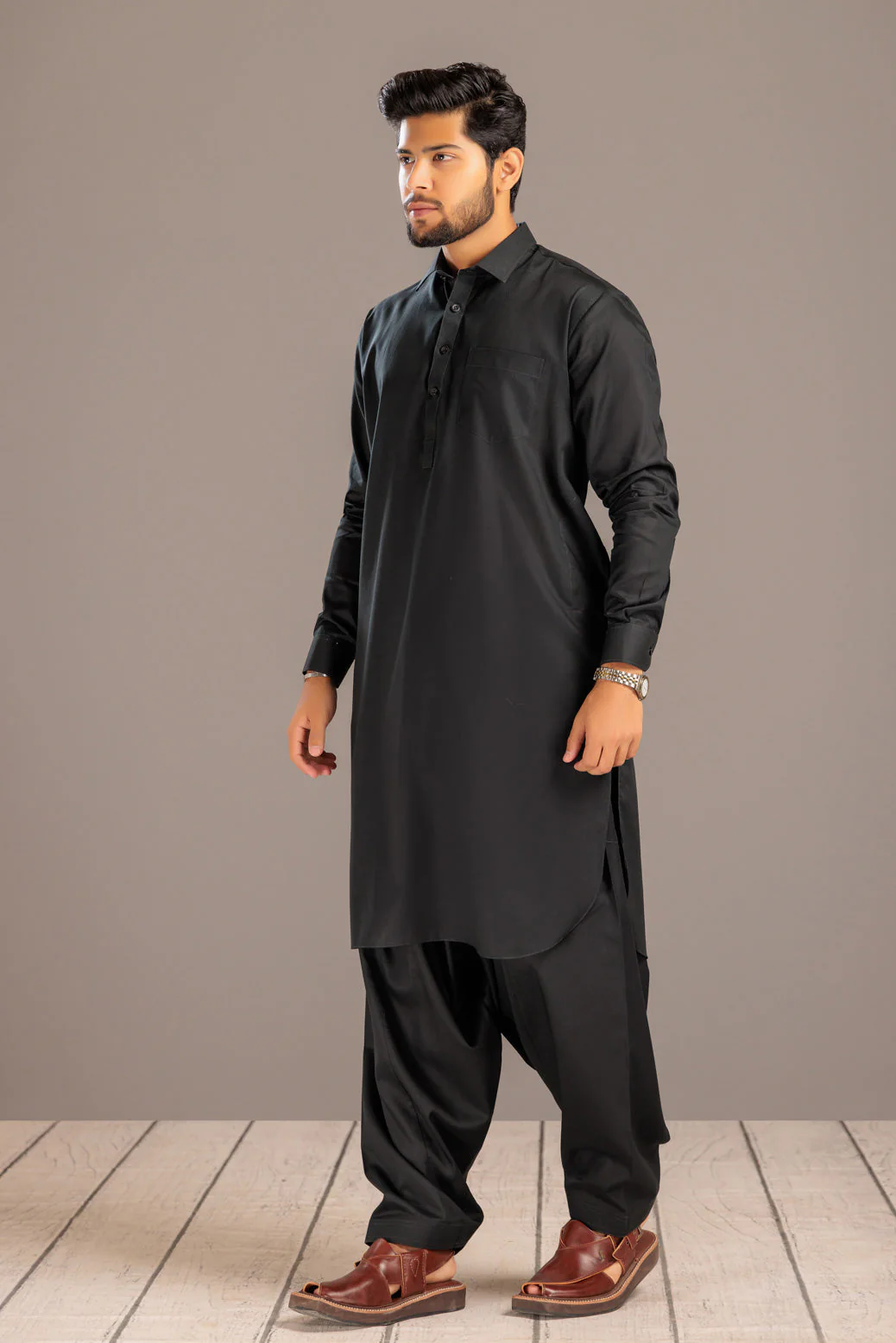 ROYAL-BLENDED-SHALWAR SUIT- (GSSS23-016) - Image 4