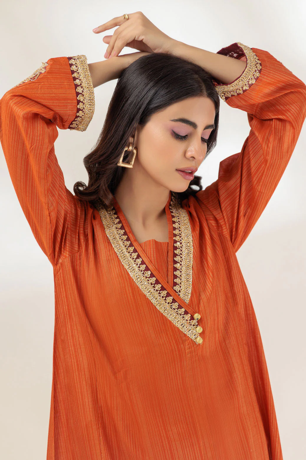 RUST-COTTON-2 PIECE (SRLS232P26) - Image 2