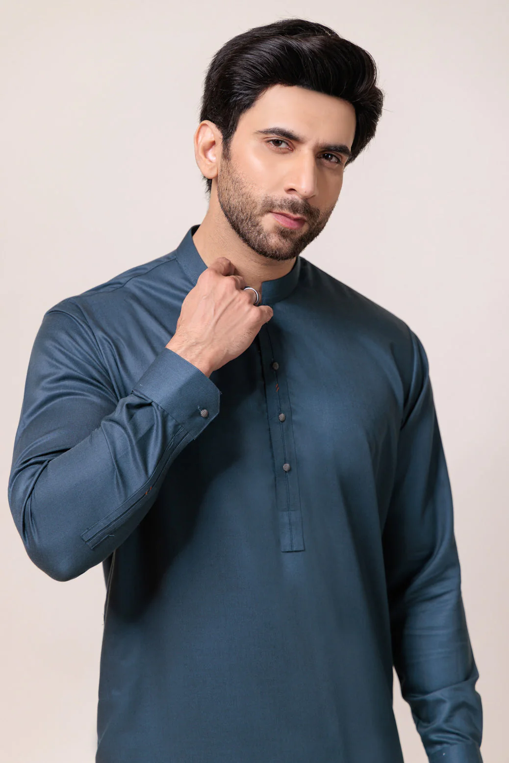 S-GREEN-BLENDED-SHALWAR SUIT  - (GSBW24-005) - Image 4
