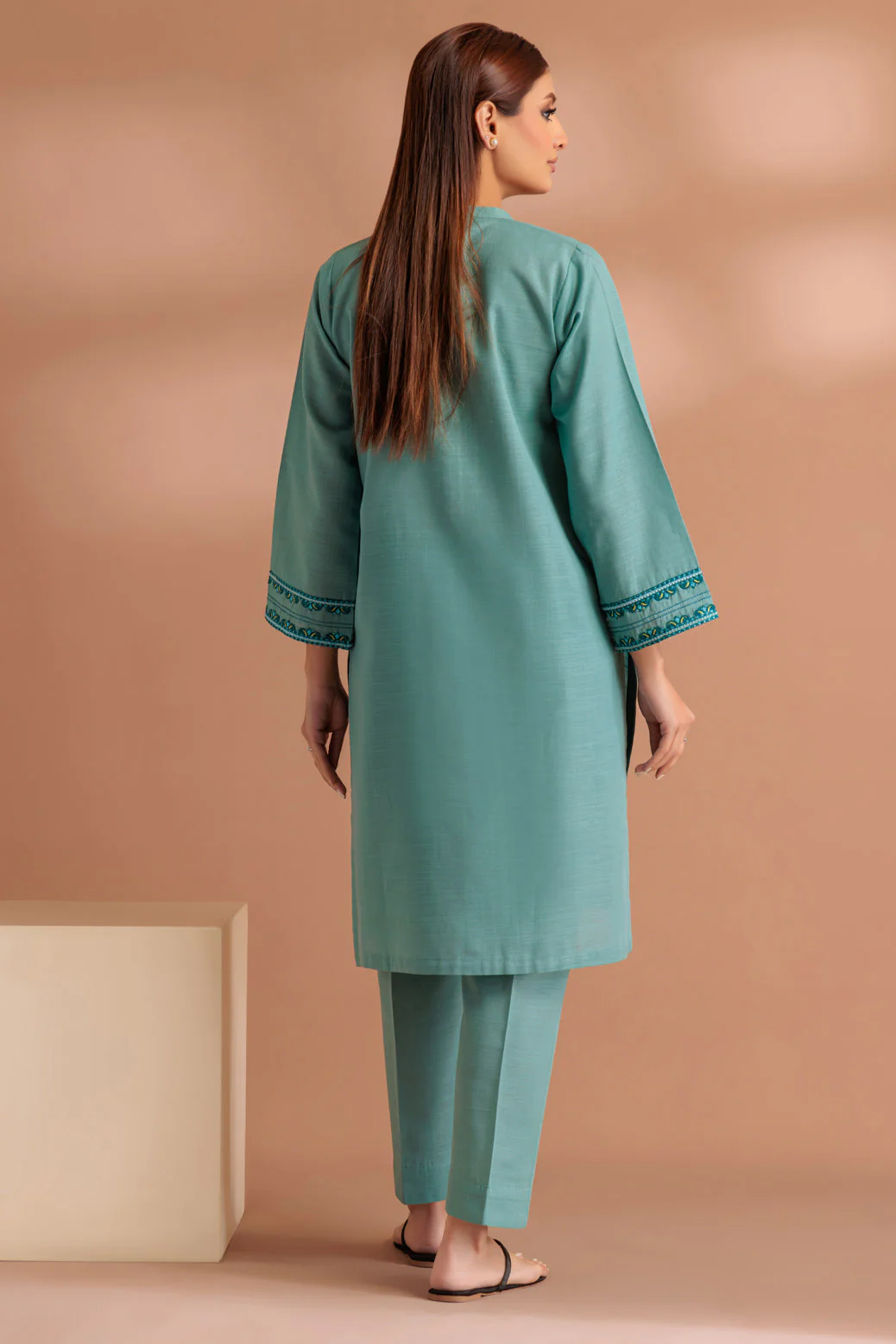 S-GREEN-KHADDAR-2 PIECE (WS6232P60) - Image 5
