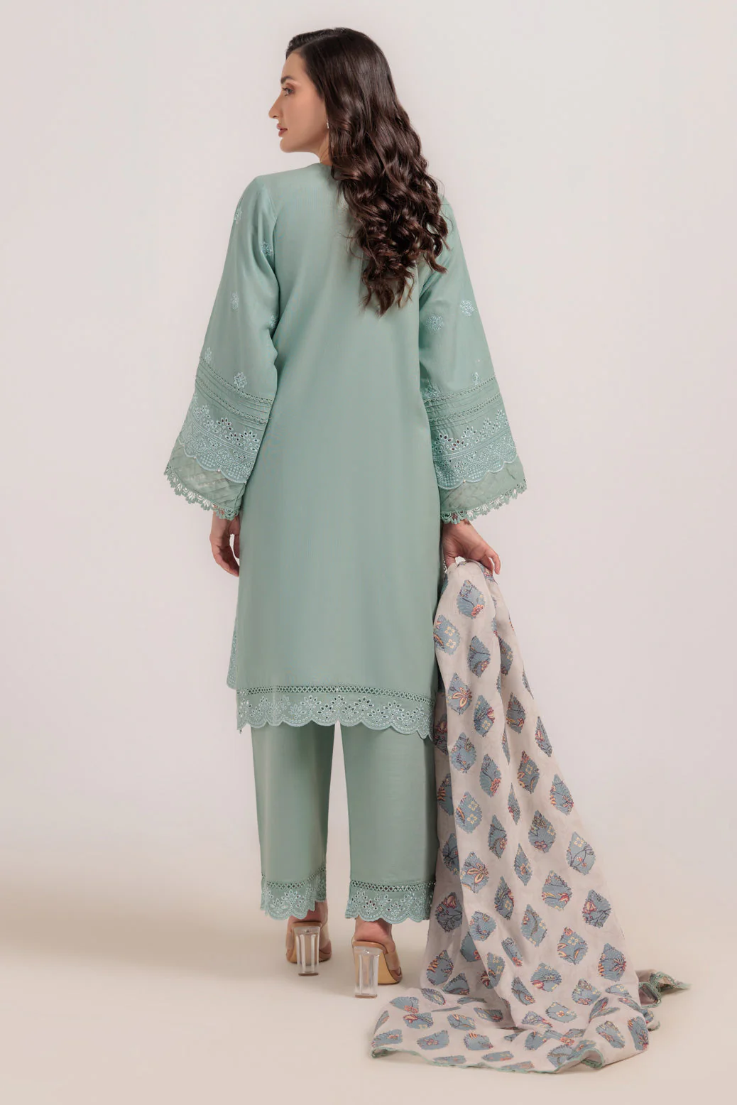 S-GREEN-KHADDAR-3 PIECE (WS6243P19) - Image 4