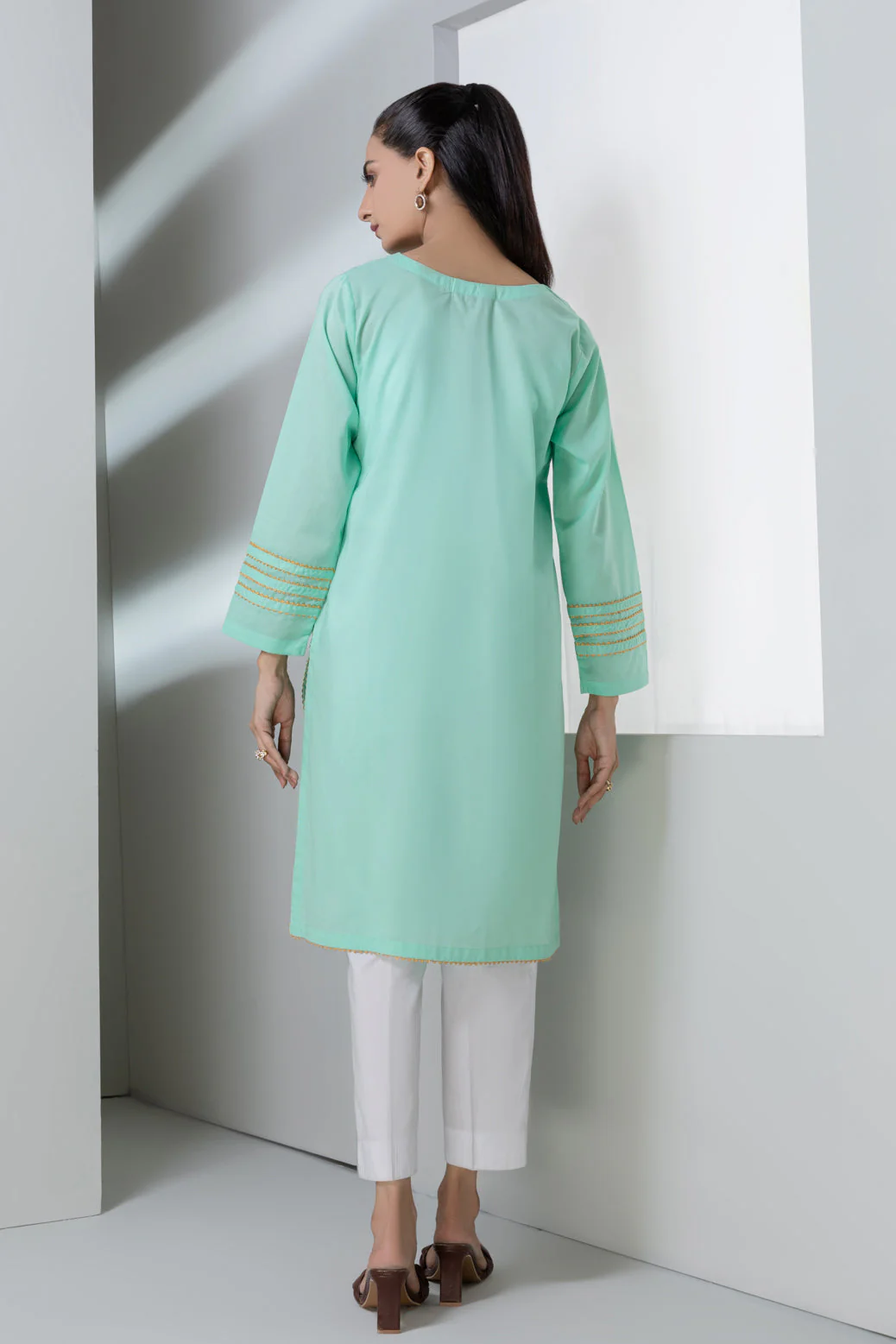 S-GREEN-LAWN-KURTI (SEP221PH04) - Image 4