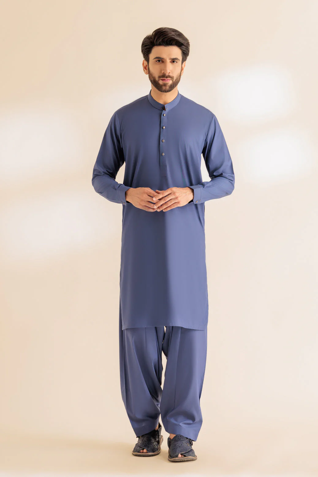 S-SRPENT-BLENDED-SHALWAR SUIT - (GSBR24-003) - Image 3