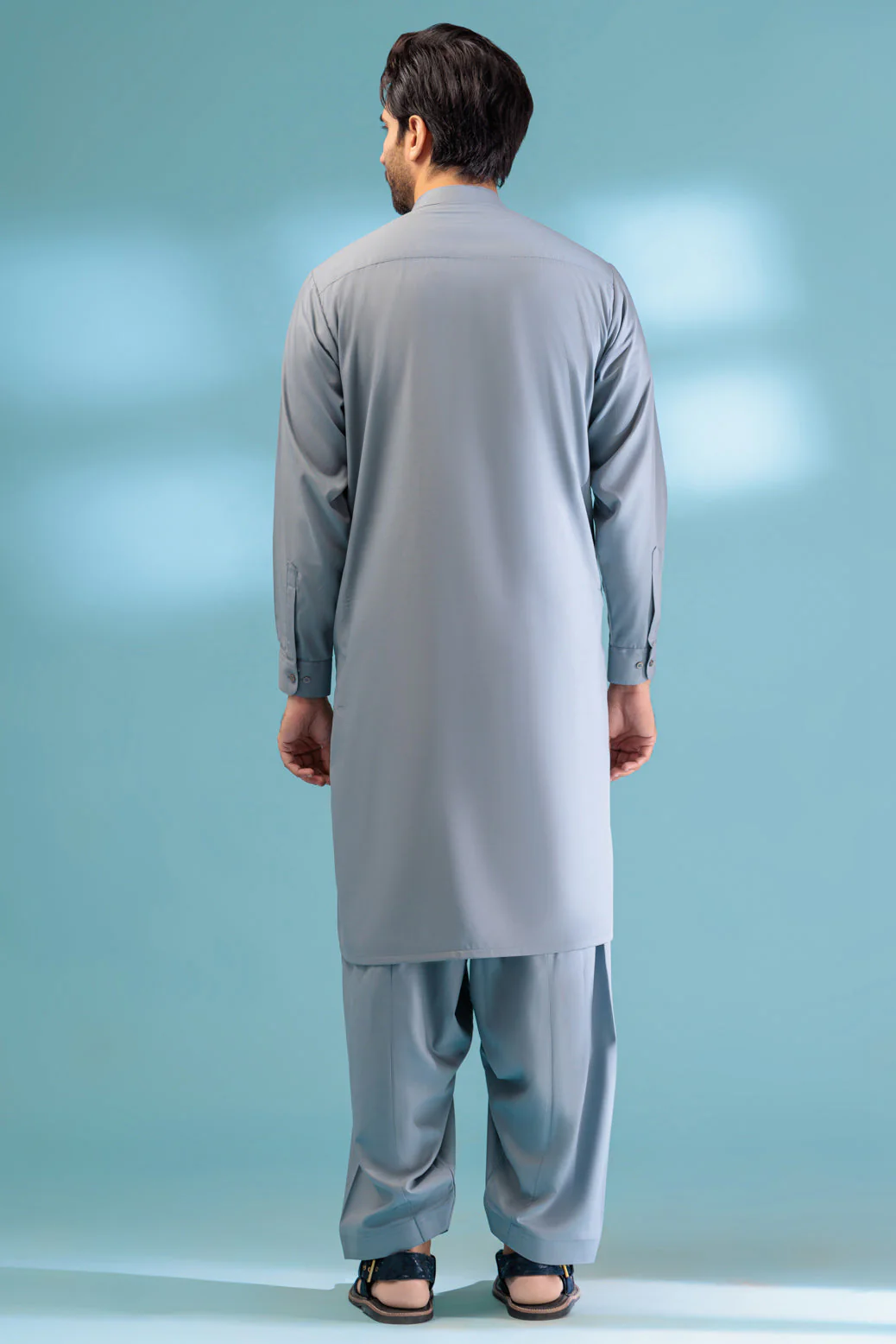 S-STONE-BLENDED-KURTA SHALWAR - (KSRS23-078) - Image 5