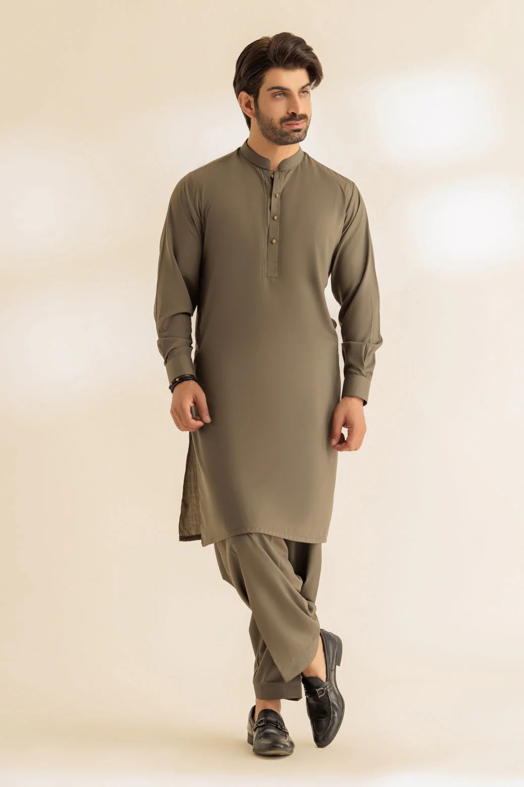 SAGE-BLENDED-KURTA SHALWAR - (KSRS24-036) - Image 4