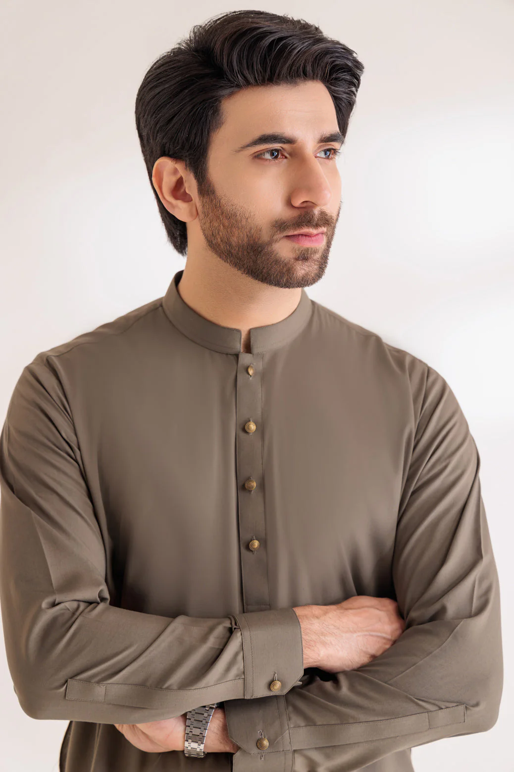 SAGE-BLENDED-SHALWAR SUIT - (GSBS24-005) - Image 3