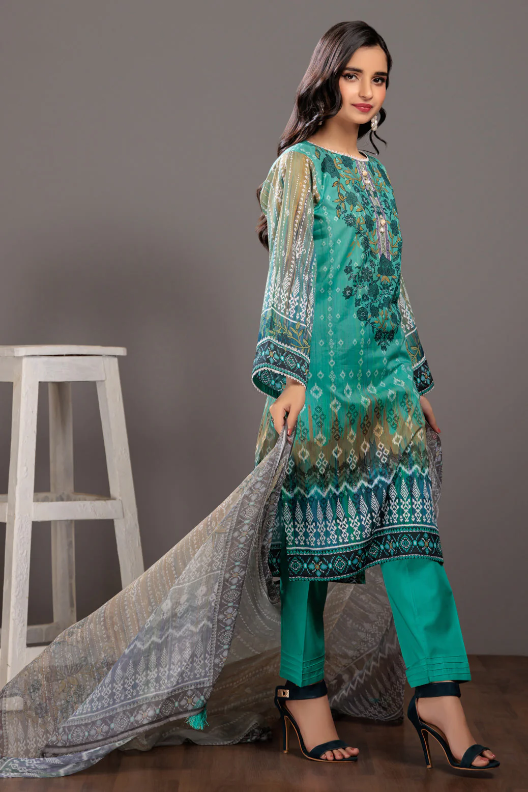 SAGE-LAWN-3 PIECE- (SSS233P23) - Image 3