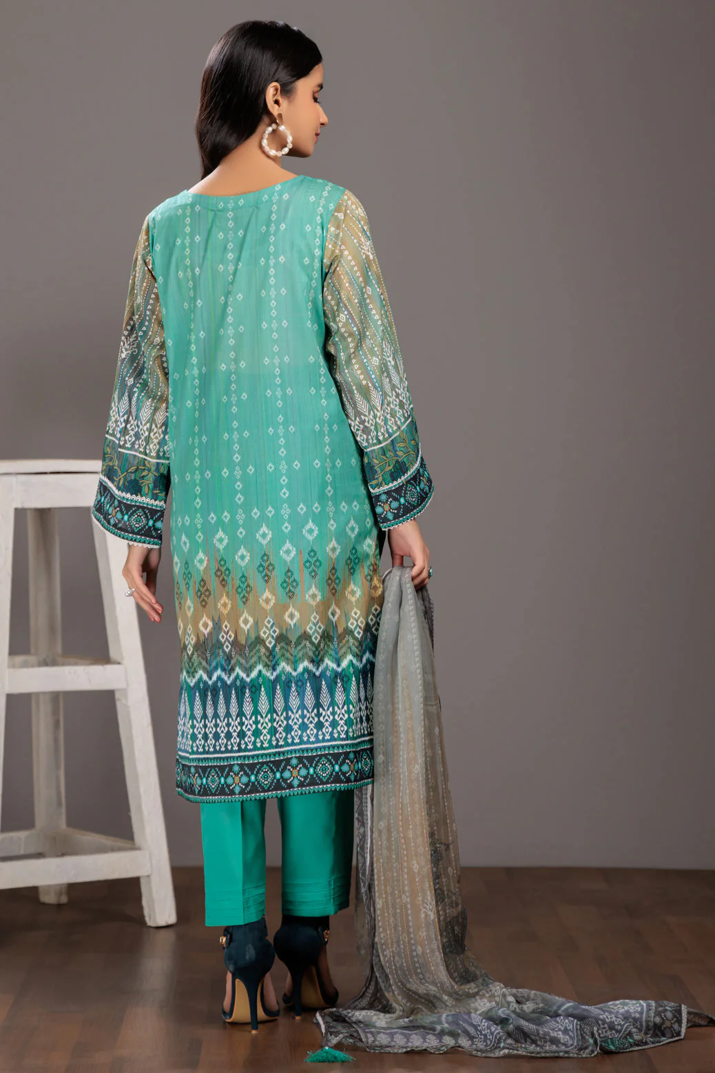 SAGE-LAWN-3 PIECE- (SSS233P23) - Image 4