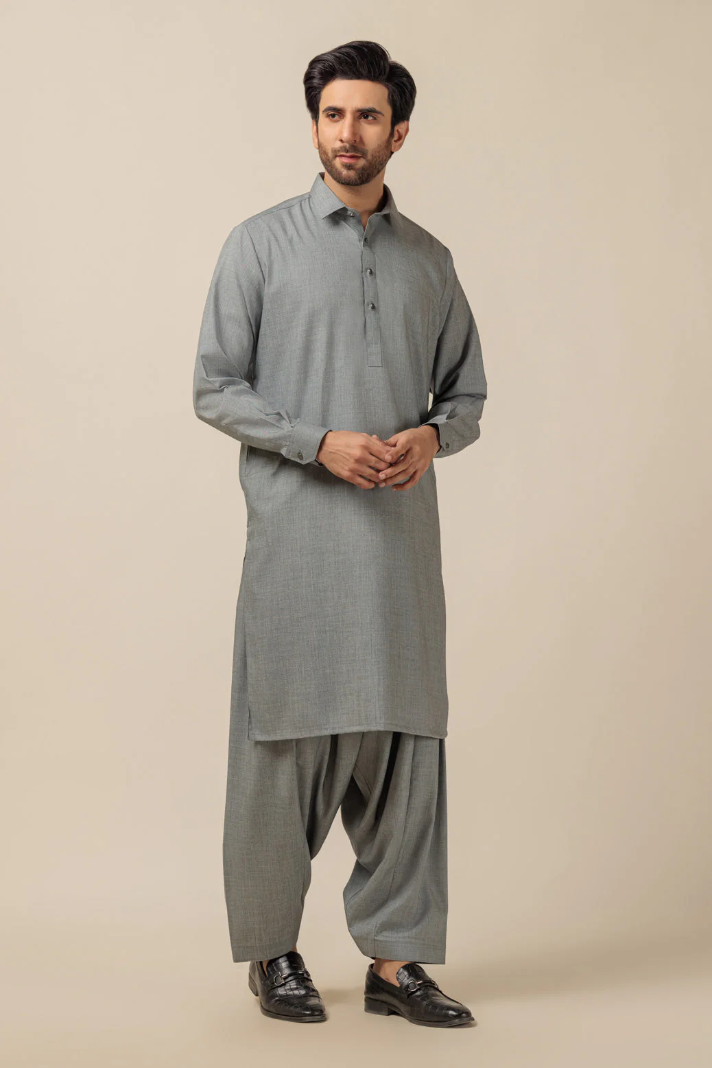 SALT-BLENDED-KURTA SHALWAR - (KSRW23-027) - Image 2