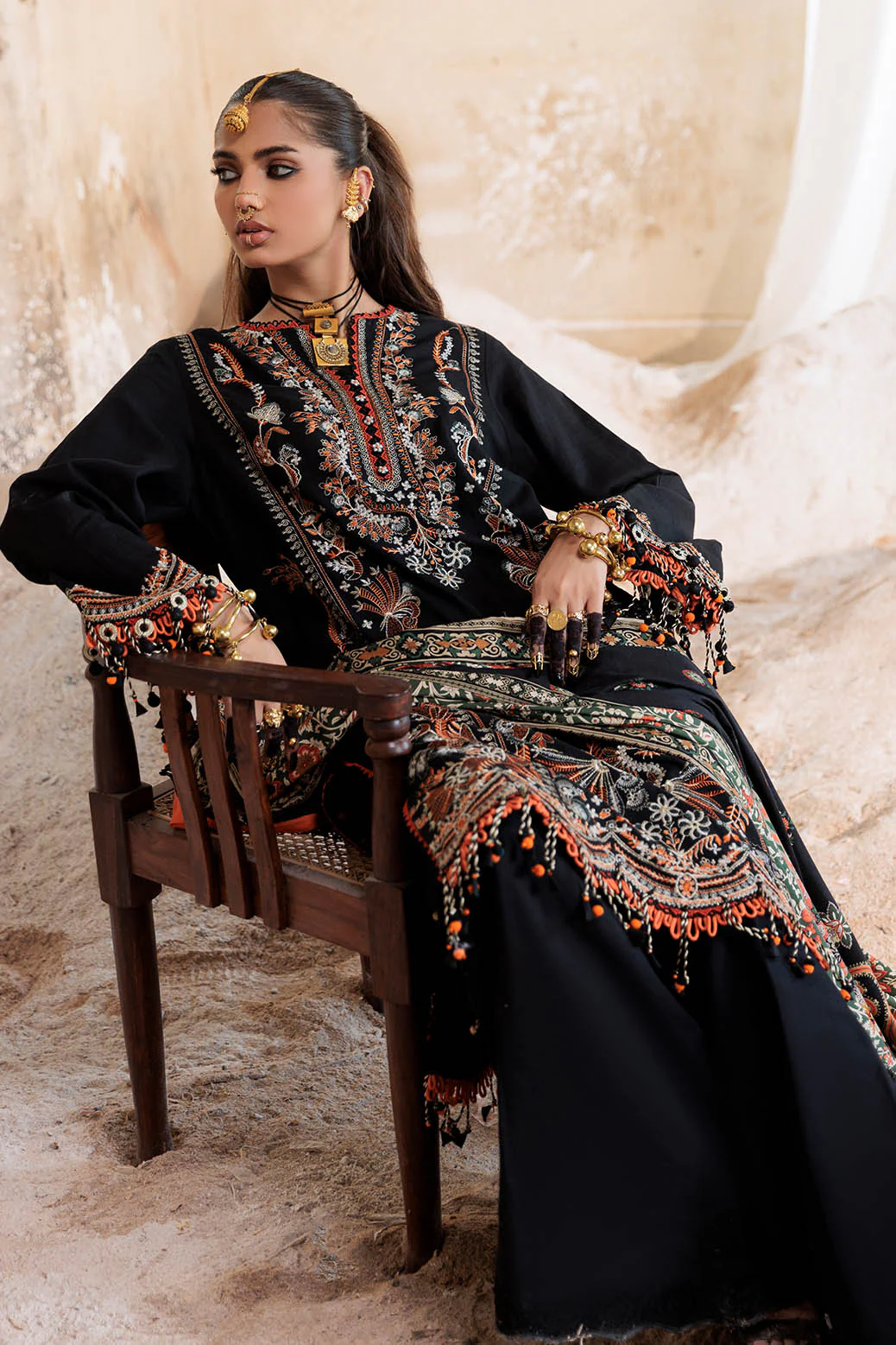 SAR-E-DASTOOR - 3 PC (2W24E3P016) - Image 2