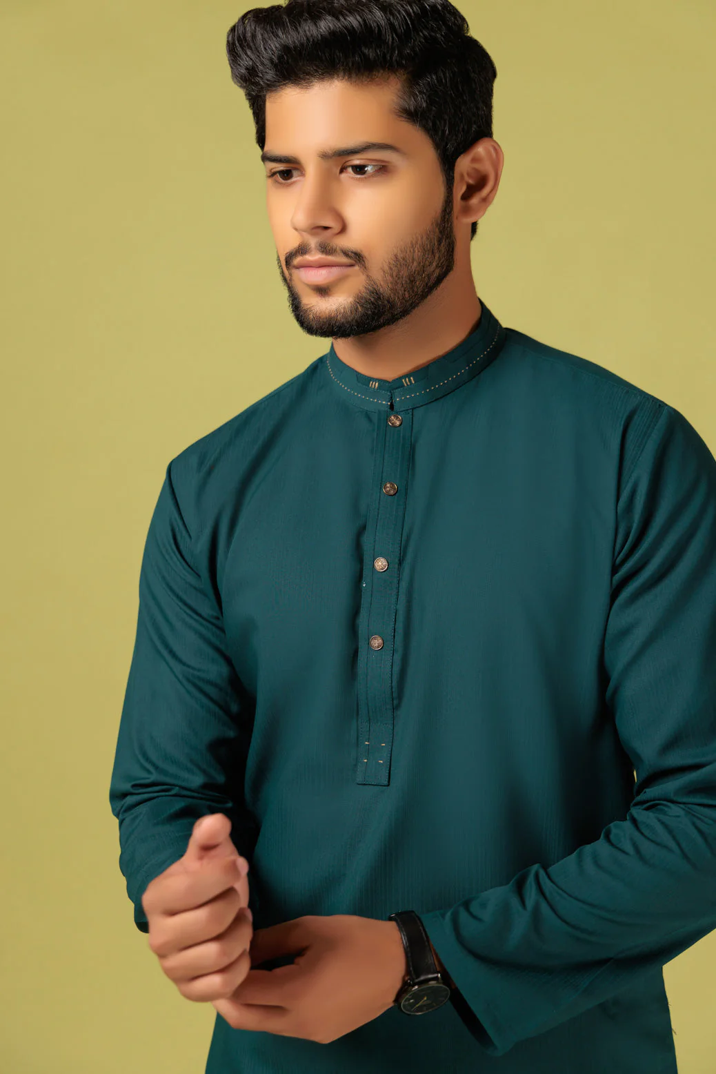 SCRAMNTO-BLENDED-KURTA PAJAMA TROUSER - (KSB23-001) - Image 4