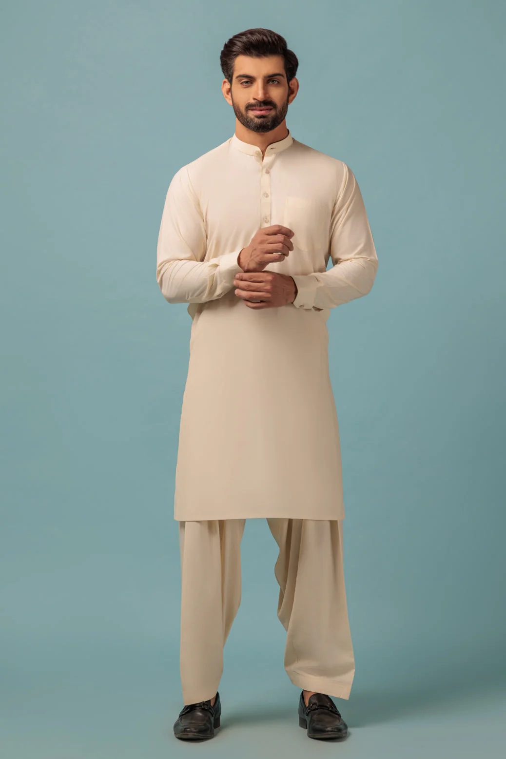 SEA-WEED-BLENDED-SHALWAR SUIT - (GSBS23-030) - Image 3
