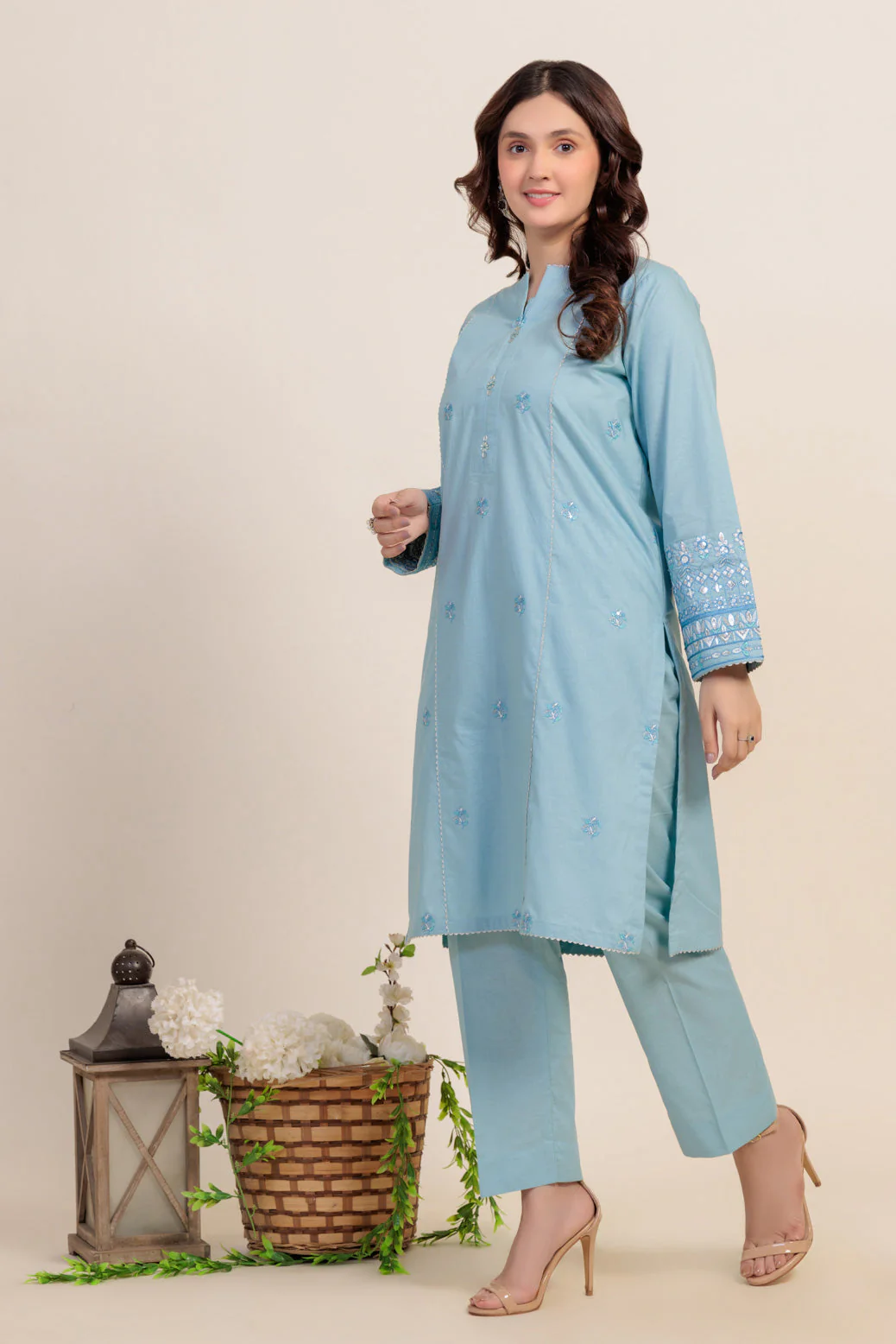 SKY-BLUE-CAMBRIC-2 PIECE (2S24B2P197) - Image 3
