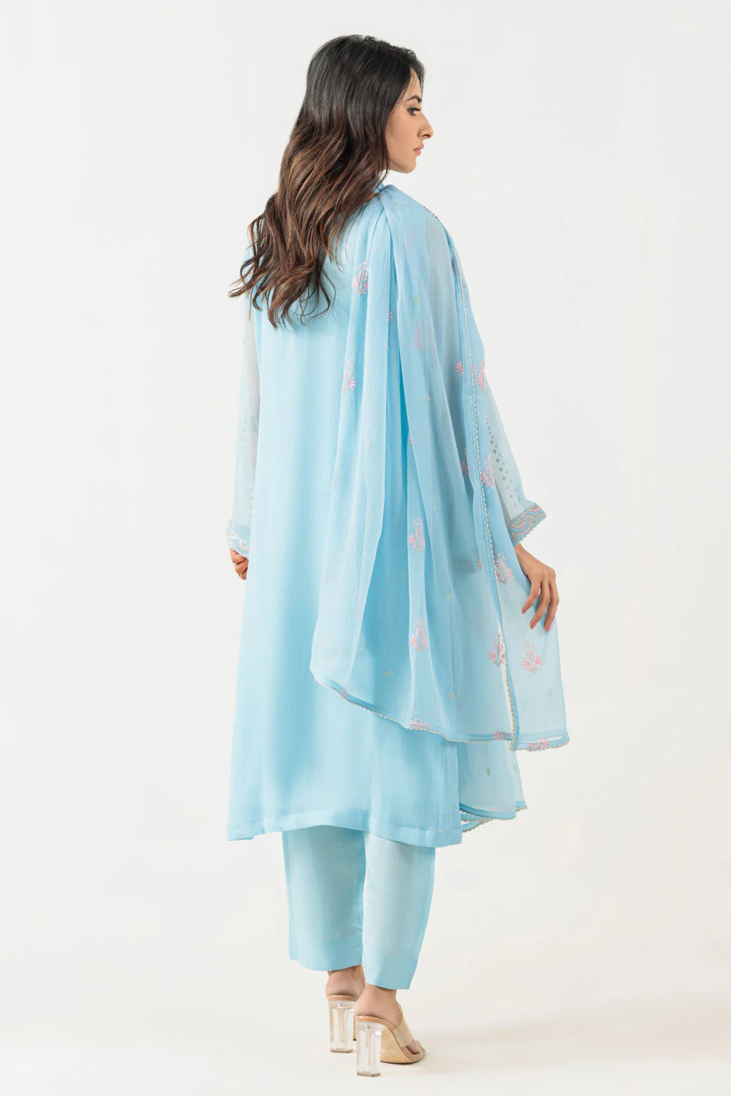SKY-BLUE-CHIFFON-3 PIECE (BPS5243P44) - Image 4