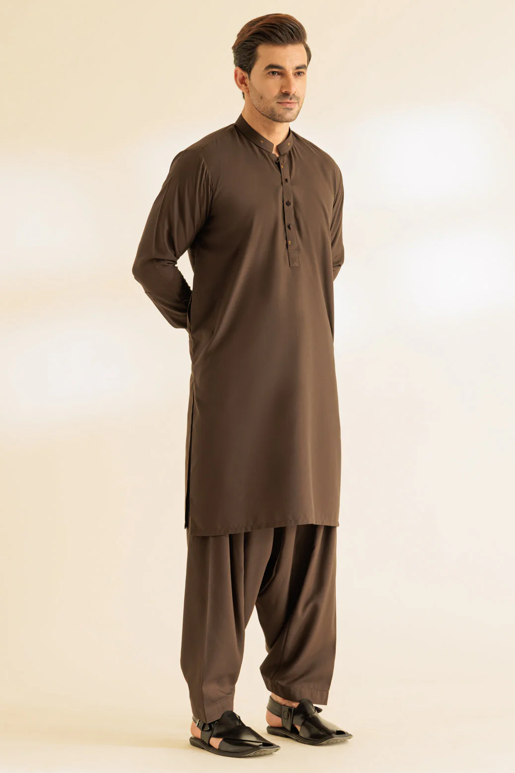 SLATE-BLENDED-SHALWAR SUIT - (GSBR24-004) - Image 2
