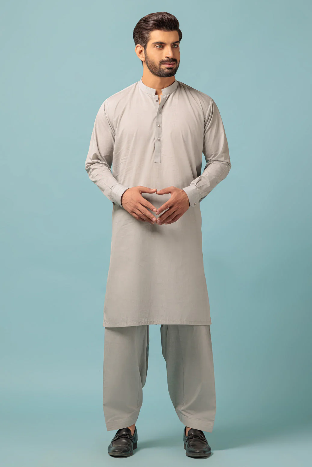 SMOKE-BLENDED-SHALWAR SUIT - (GSBB23-021) - Image 2