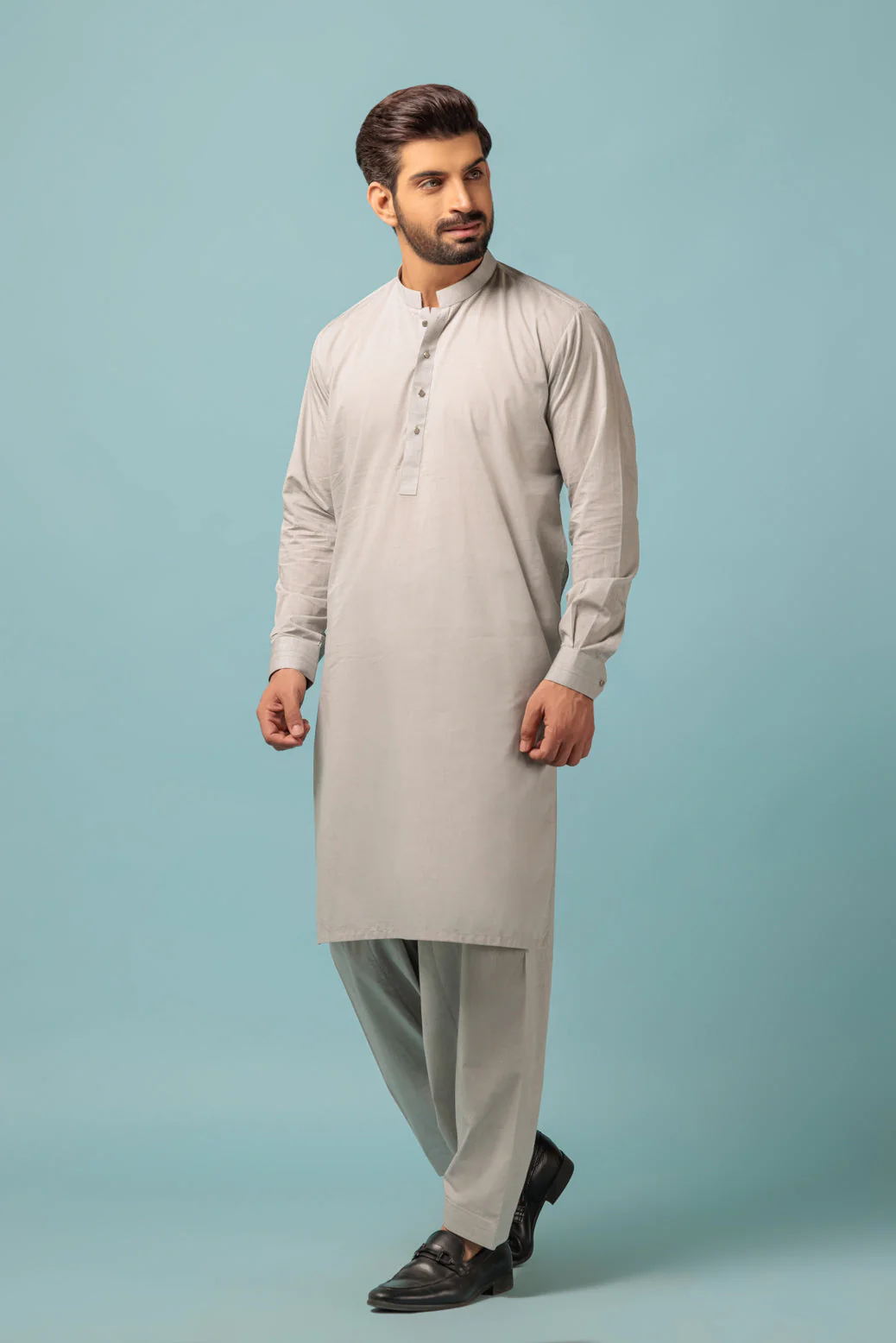SMOKE-BLENDED-SHALWAR SUIT - (GSBB23-021) - Image 4
