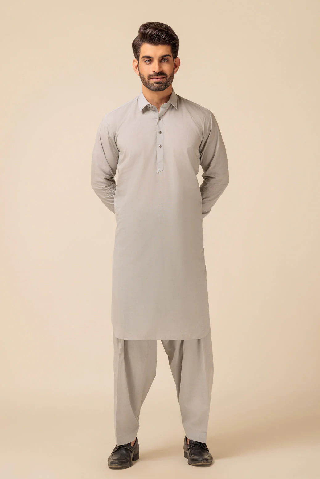 SMOKE-BLENDED-SHALWAR SUIT - (GSSB23-021) - Image 2