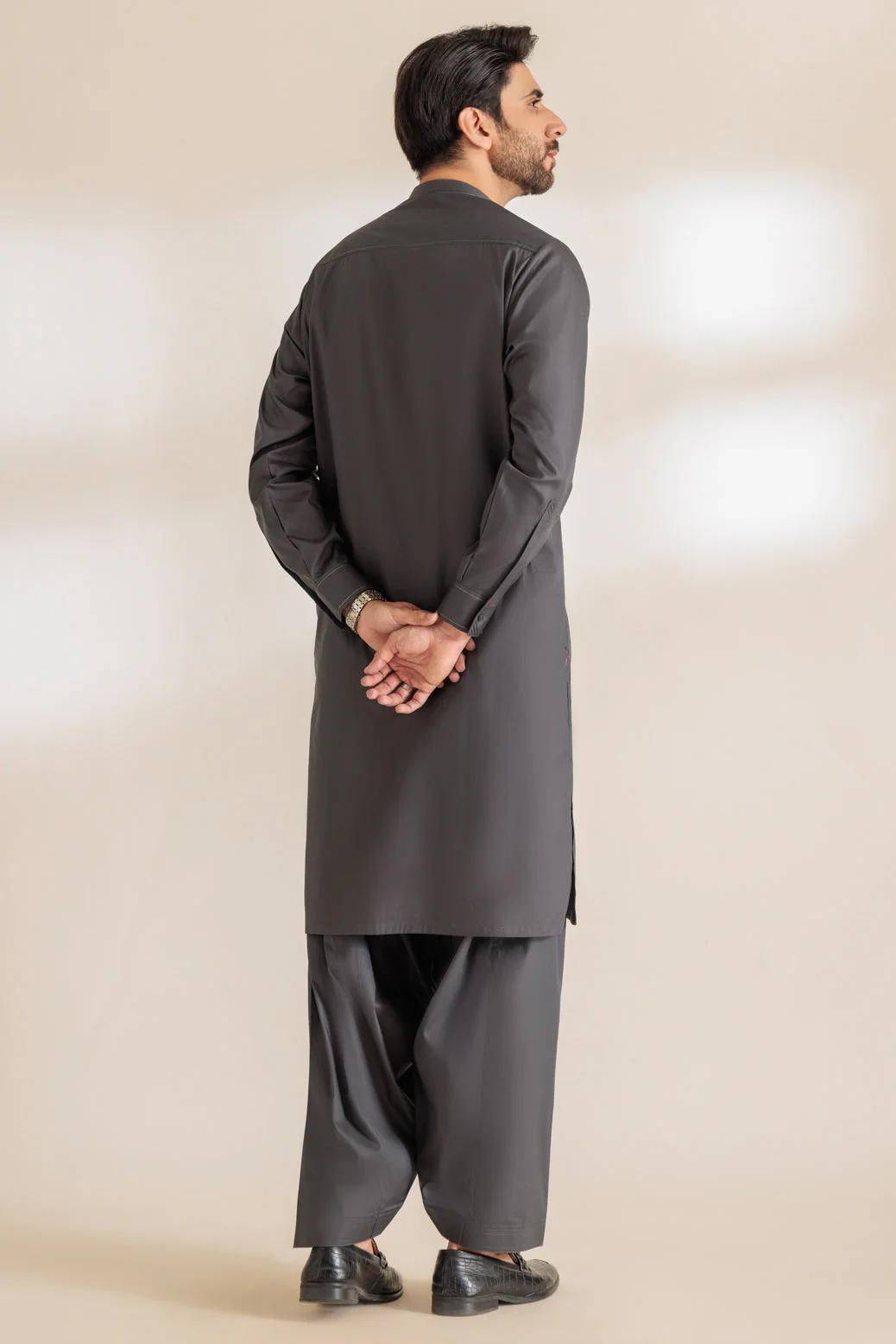 SMOKE-COTTON-KURTA SHALWAR - (KSRR24-003) - Image 5