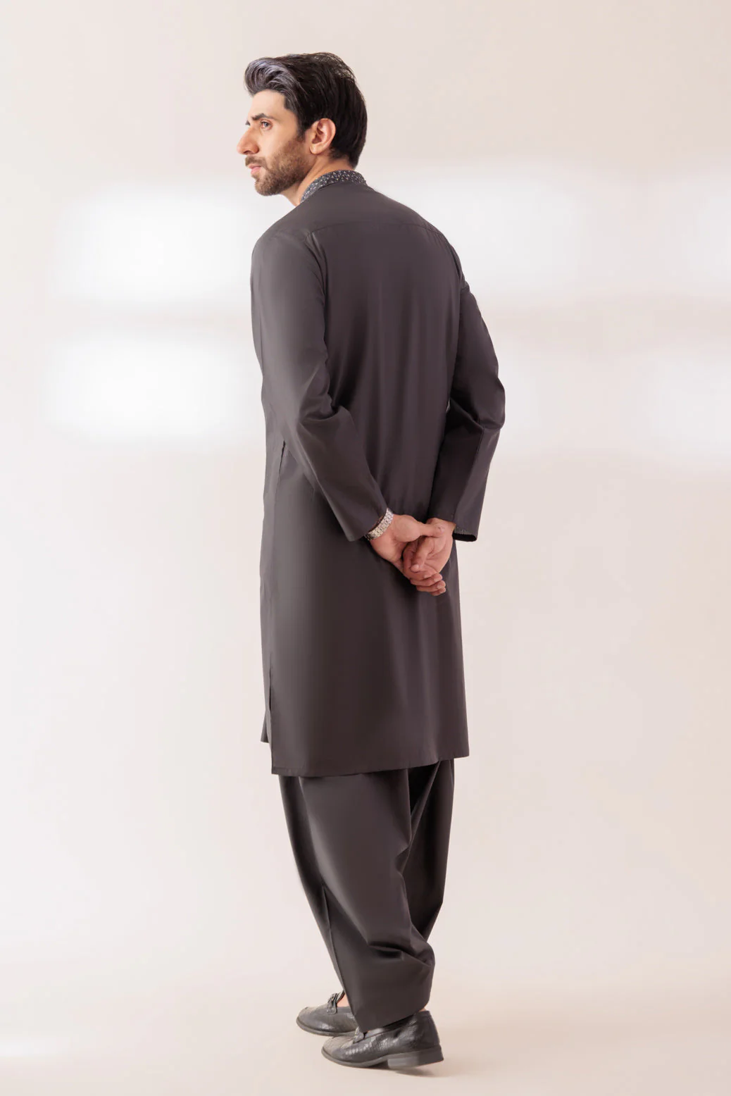 SMOKE-COTTON-KURTA SHALWAR - (KSRR24-008) - Image 5