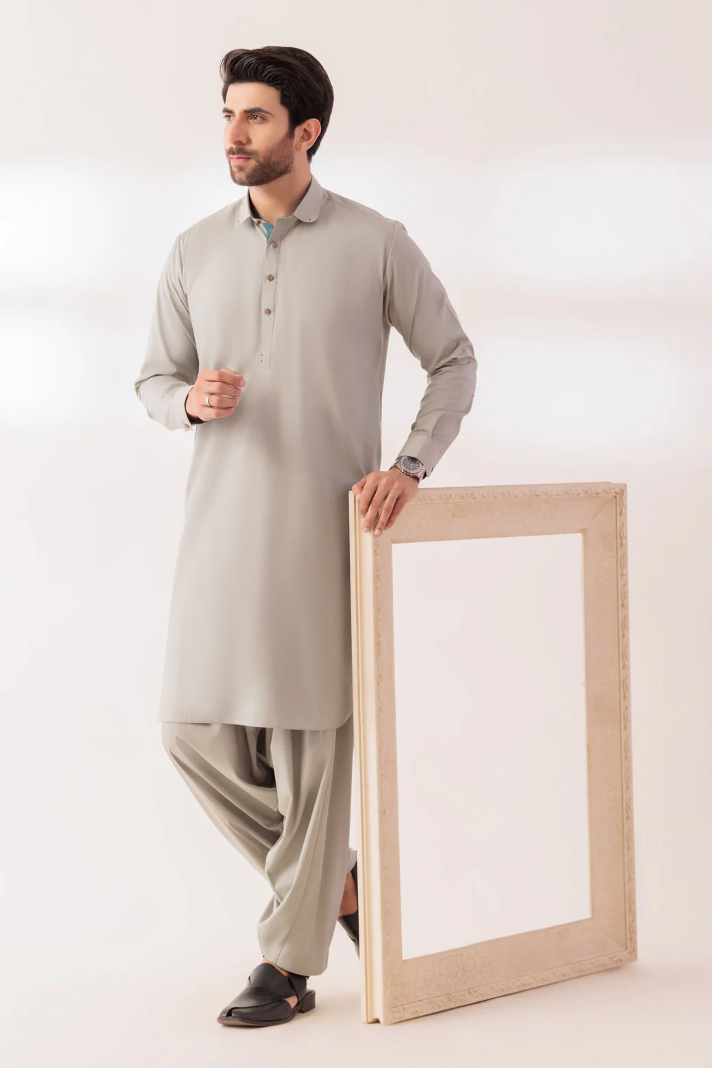 ST-CLOUD-BLENDED-SHALWAR SUIT - (GSSR24-027) - Image 3