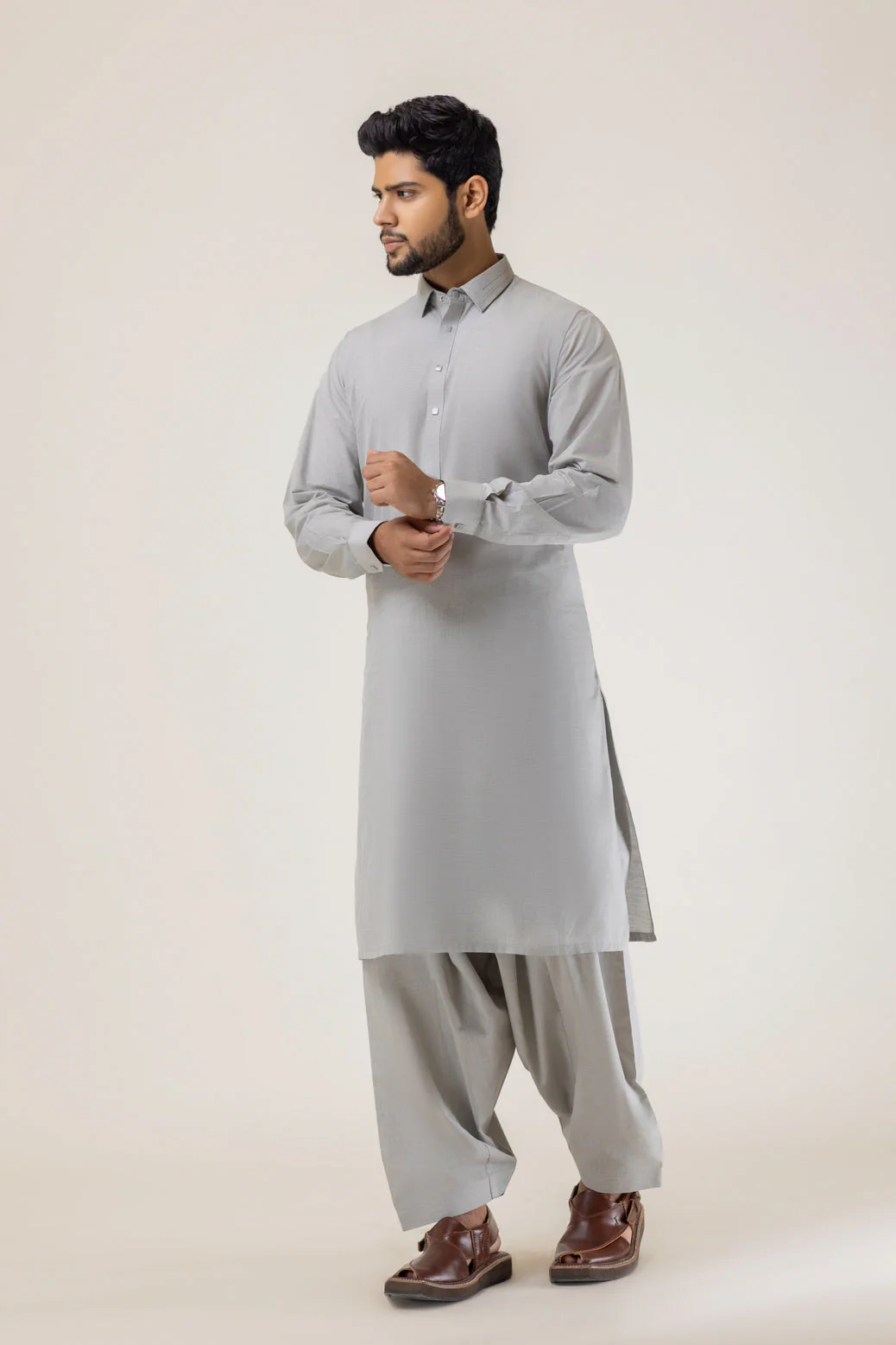 STONE-BLENDED-KURTA SHALWAR - (KSRB23-032) - Image 4