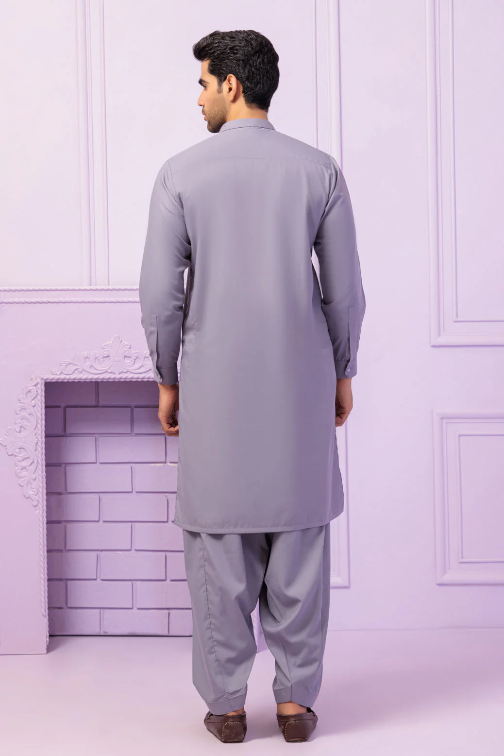 STONE-BLENDED-KURTA SHALWAR - (KSRS24-029) - Image 5