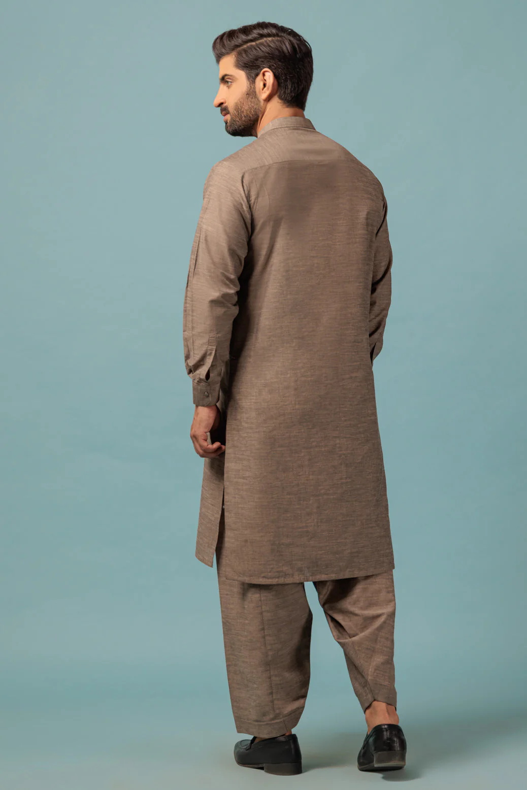 STONE-YARN DYED-KURTA SHALWAR - (KSRW23-012) - Image 5