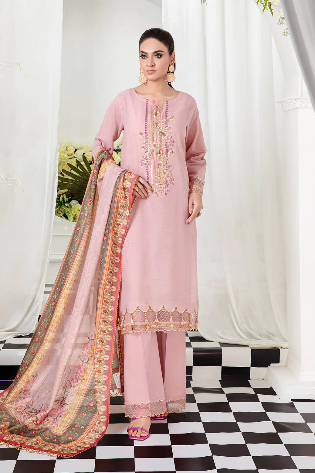 T-PINK-DYED-3 PIECE (SRNS223P19) - Image 3