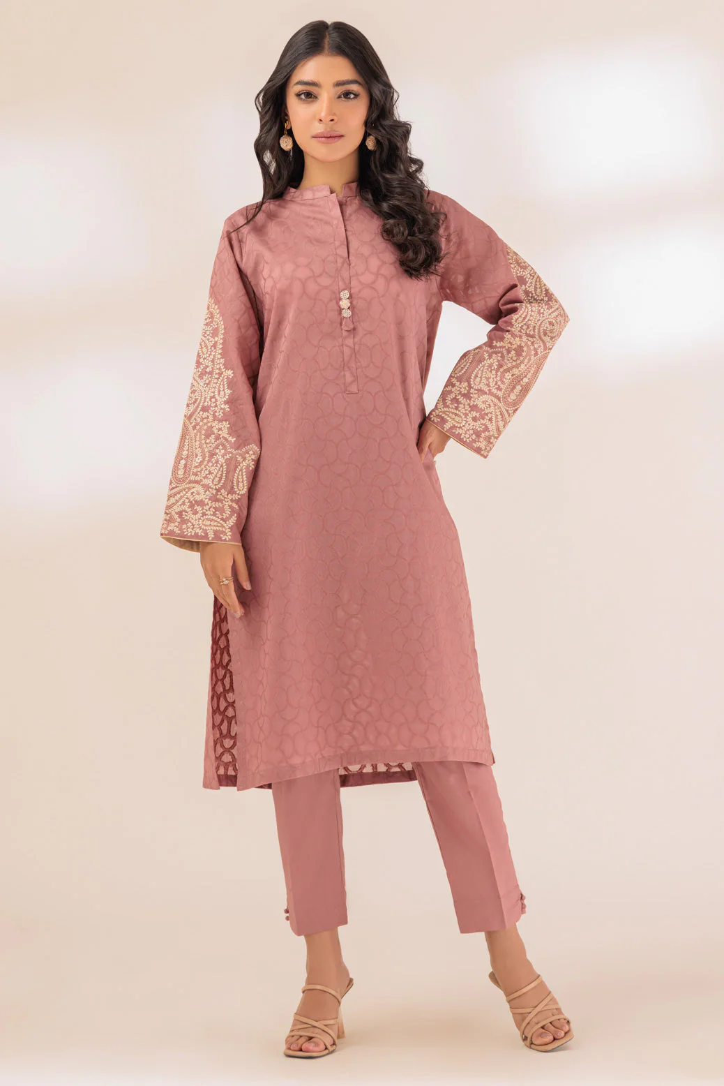 T-PINK-JACQUARD-2 PIECE (PWS1232P13) - Image 4