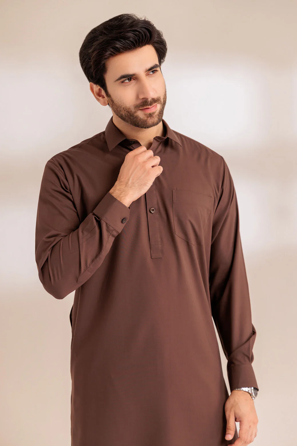 TAR-BLENDED-KURTA PAJAMA TROUSER - (KSS23-060) - Image 2