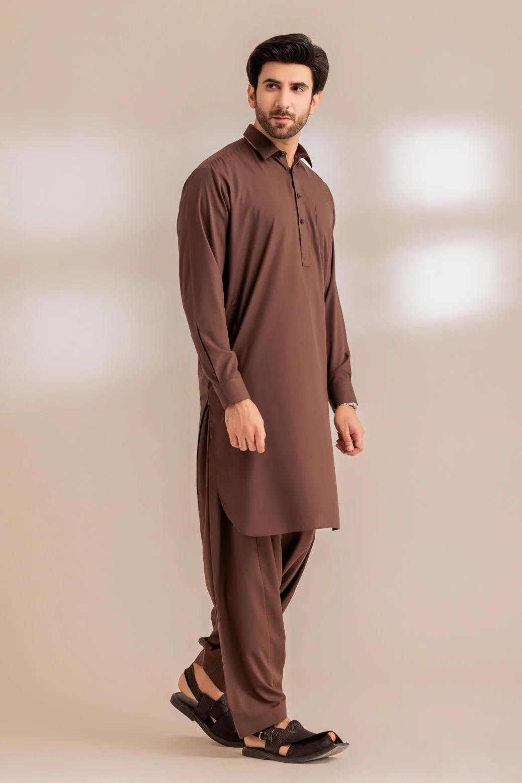 TAR-BLENDED-KURTA PAJAMA TROUSER - (KSS23-060) - Image 3