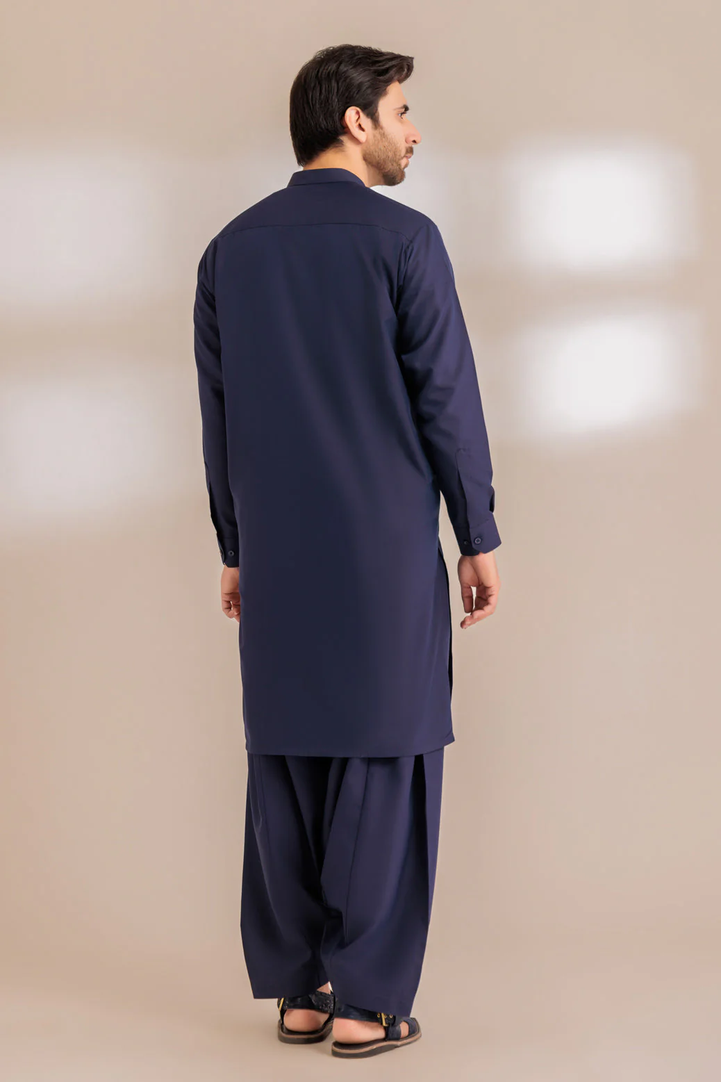 TAUPE-BLENDED-SHALWAR SUIT - (GSBS23-018) - Image 5