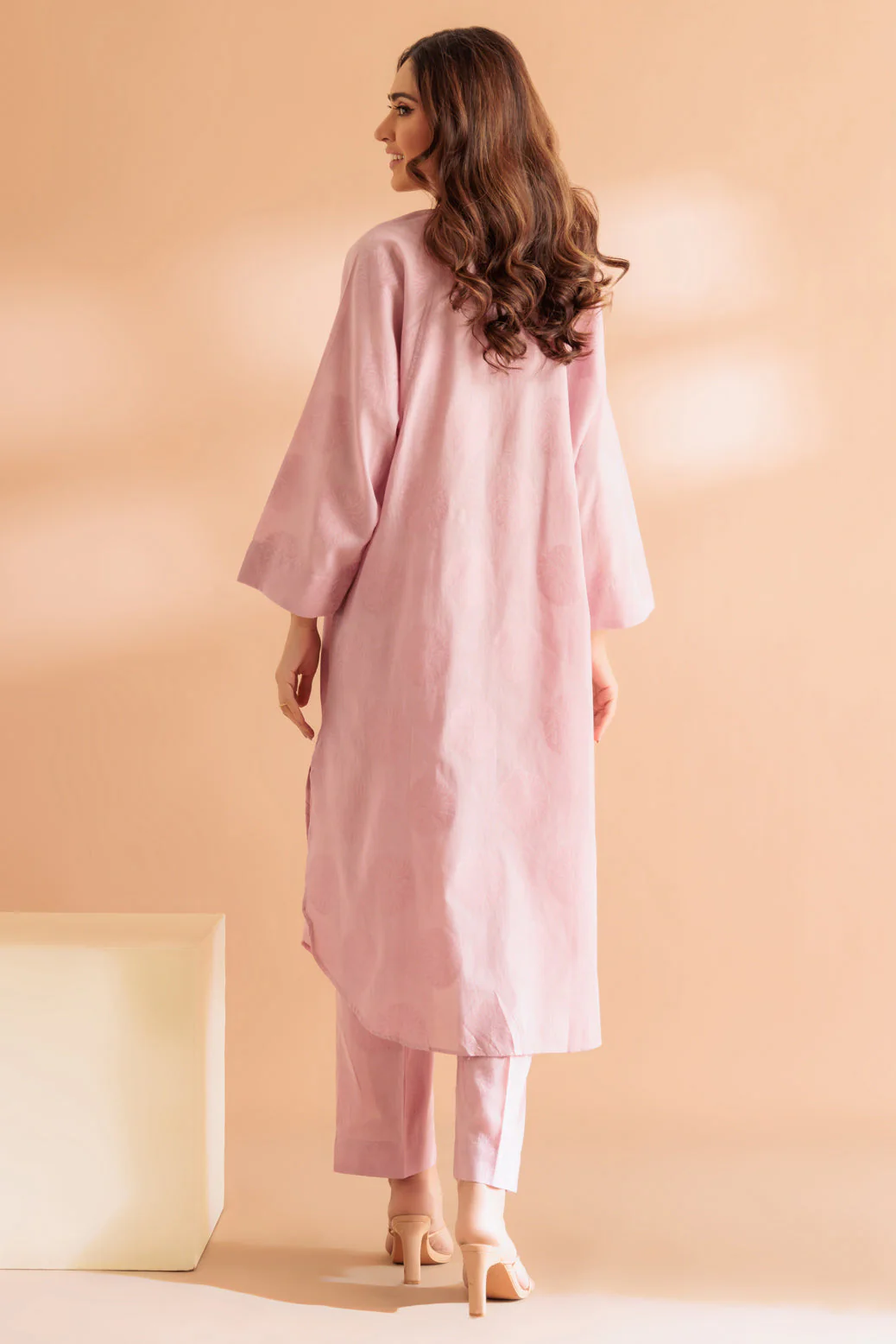 TEA-PINK-JACQUARD-2 PIECE (SS6242P28) - Image 5