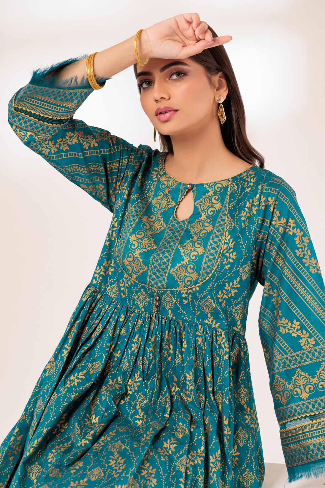TEAL-LAWN-2 PIECE (SSS232P32) - Image 2